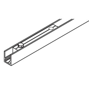 Tragprofil mit Aufhängeschlitten M14 (Typ Junior 160 B) - Hawa Junior – Bild 1