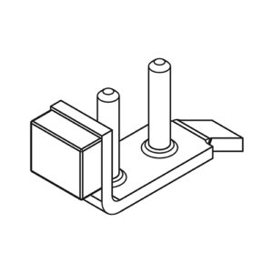 Schliessplatte zu Hawa Junior 80 - Hawa Junior – Bild 1