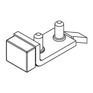 Schliessplatte zu Hawa Junior 40 - Hawa Junior – Bild 1