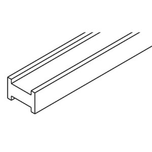 Polystyroleinlage 1000 mm, zu Hawa Adapto 80, mit Festverglasung - Hawa Junior – Bild 1