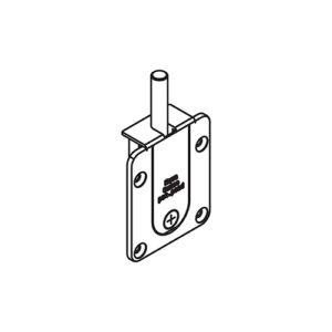 Aufhängetopf, Leichtmetall mit Aufhängeschraube M8 zu Hawa Frontslide 60 B - Hawa Frontslide – Bild 1