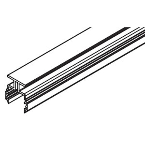 Einbetonierprofil ohne Festverglasung LM 4000 mm, zu Hawa Junior 80 - Hawa Junior – Bild 1