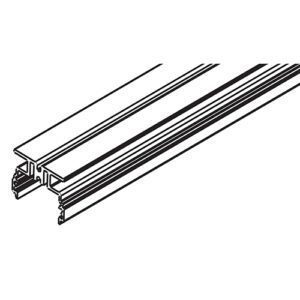 Einbetonierprofil mit Festverglasung LM 4000 mm, zu Hawa Junior 80 - Hawa Junior – Bild 1