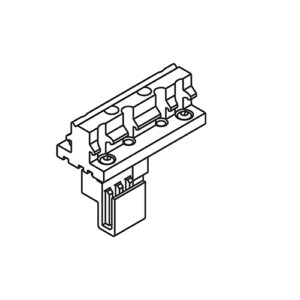 Klemmstück für Zahnriemen, zu manuellen und automatischen Anlagen Hawa Frontslid - Hawa Frontslide – Bild 1