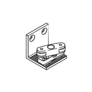 Laufschiene LM 4000 mm, farblos eloxiert, gebohrt (Typ Junior 160) - Hawa Junior – Bild 1