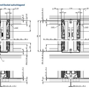 Hawa Concepta III 25/35 Push rechts Grundgarnitur – Bild 2