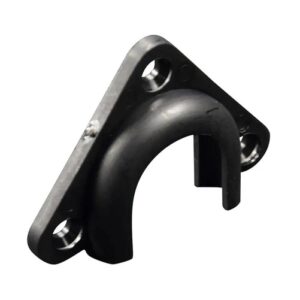 Kastenlager Kunststoff schwarz  dreieck - für Kugellager 40 mm – Bild 1