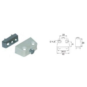 BMB Trapezverbinder weiss – Bild 1