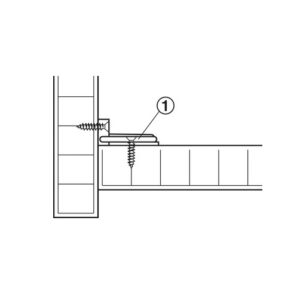 Häfele Verbindungsbeschag mit Spannbügel - 262.59.003 – Bild 2
