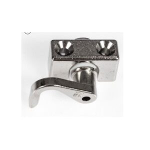 MLM Schliesshaken vernickelt F rechts - für Drehstange 6 mm – Bild 1