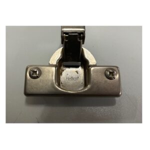 Hettich Möbelscharnier alte Ausführung - Mittelband mit Feder für Spax – Bild 2