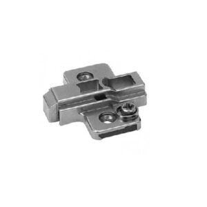 Hettich Montageplatte Intermat Serie 9000 - 8,0 mm Serie für Euroschrauben höhenverstellbar – Bild 1