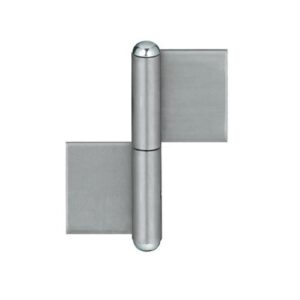 Simonswerk Konstruktionsband KO4 Stahl blank 80mm - 80x30x9x3  2 tlg. mit Lappen – Bild 1