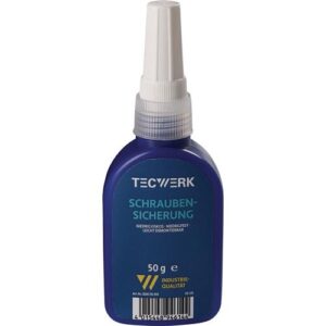 TECWERK Schraubensicherung - 50 g niedrigfest niedrigviskos purpur – Bild 1