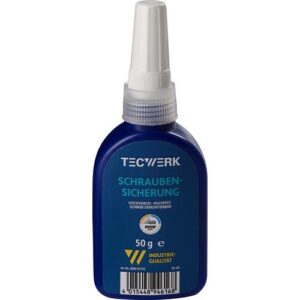 TECWERK Schraubensicherung - 50 g hochfest hochviskos rot – Bild 1