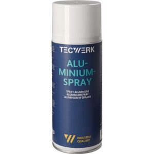 TECWERK Aluminiumspray - bis +300 ›C (kurzzeitig) mattsilber 400 ml – Bild 1