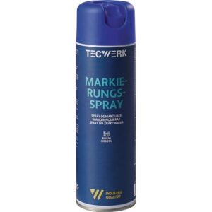 TECWERK Markierungsspray - blau 500 ml – Bild 1