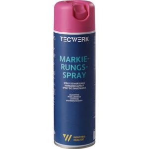 TECWERK Markierungsspray - leuchtpink 500 ml – Bild 1