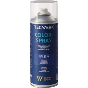 TECWERK Colorspray - enzianblau seidenmatt RAL 5010 400 ml – Bild 1