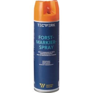 TECWERK Forstmarkierspray - neonorange 500 ml – Bild 1