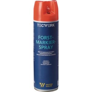 TECWERK Forstmarkierspray - neonrot 500 ml – Bild 1