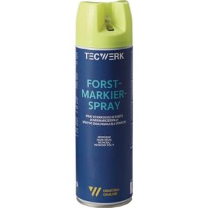 TECWERK Forstmarkierspray - neongelb 500 ml – Bild 1