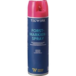 TECWERK Forstmarkierspray - neonpink 500 ml – Bild 1