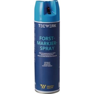 TECWERK Forstmarkierspray - neonblau 500 ml – Bild 1
