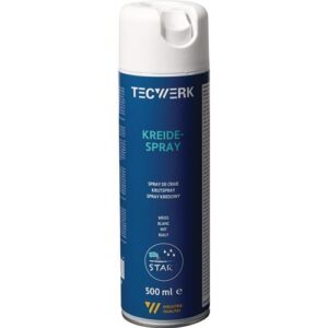 TECWERK Kreidespray - weiÿ 500 ml – Bild 1