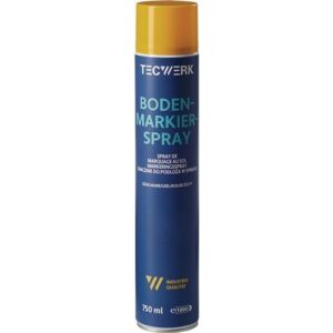 TECWERK Bodenmarkierspray - 750 ml gelb – Bild 1