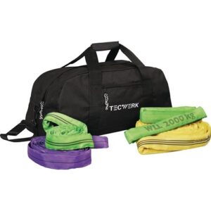 TECWERK Rundschlingen-Set - 10-teilig – Bild 1