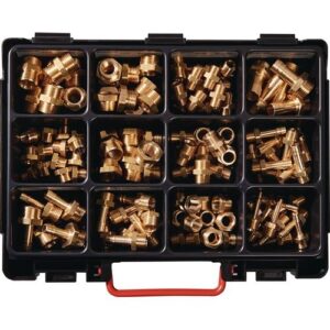 TECWERK Sortimentsbox Messingdrehteile - 120-teilig – Bild 3