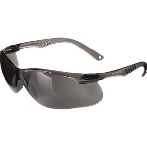TECWERK Schutzbrille - EN 166 Bgel schwarz, Scheibe smoke – Bild 1