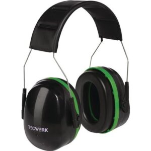 TECWERK Geh?rschutz - EN 352-1:2020 SNR 30 dB gepolsterter Kopfbgel – Bild 1