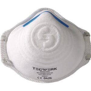 TECWERK Atemschutzmaske - FFP2 ohne Ausatemventil – Bild 3