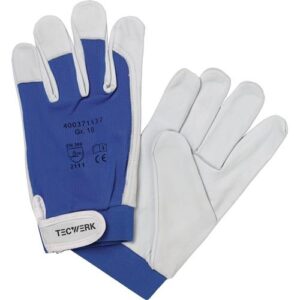 TECWERK Handschuhe - Gr?ÿe 8 natur/blau – Bild 1
