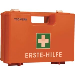 TECWERK Erste Hilfe Koffer - B260xH170xT110ca.mm orange – Bild 1