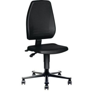 TECWERK Arbeitsdrehstuhl - Rollen Integralschaum schwarz – Bild 1