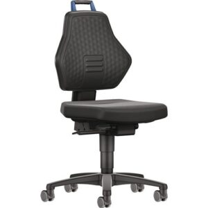 TECWERK Arbeitsdrehstuhl - Rollen Supertec schwarz – Bild 1