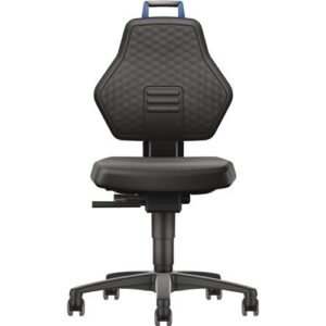 TECWERK Arbeitsdrehstuhl - Rollen Supertec schwarz – Bild 3