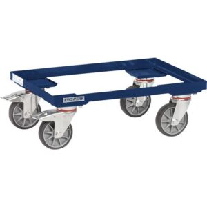 TECWERK Kistenroller - Tragf?higkeit 250 kg TPE-Bereifung L605xB405mm – Bild 1