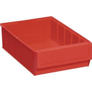 TECWERK Regalkasten - L300xB183xH81mm rot Polypropylen – Bild 3