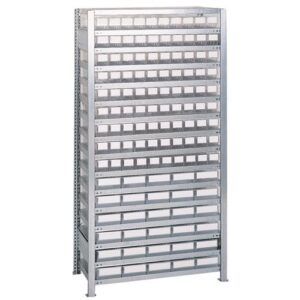 TECWERK Steckregal - H2000xB1000xT400mm Grundregal 16 Stahlb?den – Bild 1