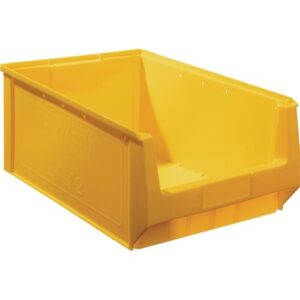 TECWERK Sichtlagerkasten - L500/450xB310xH200mm PE gelb – Bild 1