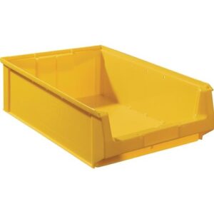 TECWERK Sichtlagerkasten - L500/450xB310xH140mm PE gelb – Bild 1