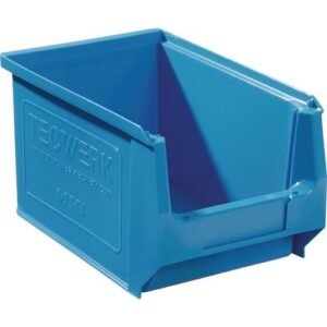 TECWERK Sichtlagerkasten - L230/200xB150xH130mm PE blau – Bild 1