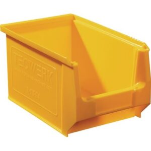 TECWERK Sichtlagerkasten - L230/200xB150xH130mm PE gelb – Bild 1