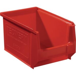 TECWERK Sichtlagerkasten - L230/200xB150xH130mm PE rot – Bild 1