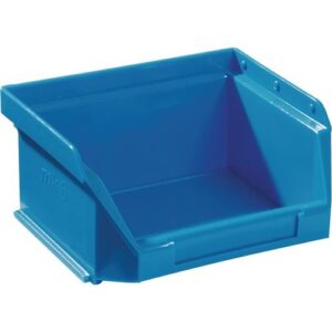 TECWERK Sichtlagerkasten - L85/65xB100xH50mm PE blau – Bild 1