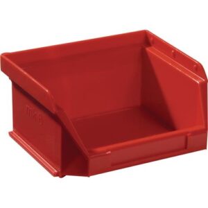 TECWERK Sichtlagerkasten - L85/65xB100xH50mm PE rot – Bild 1